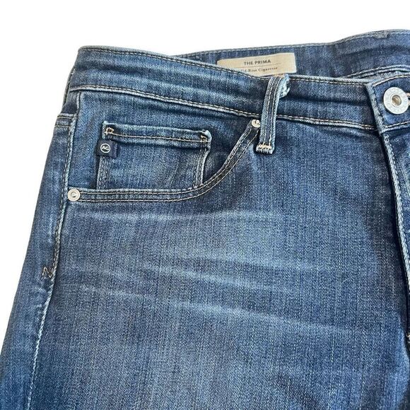 AG The Prima Mid-Rise Cigarette Skinny Jeans Sz 29R - Picture 6 of 10